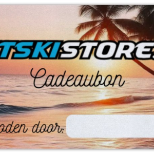 Cadeaubon JETSKI STORE. Het perfecte cadeau om te geven maar zeker zo leuk om te krijgen! Vrij te besteden op onze webshop en 2 jaar geldig.