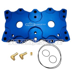 Cilinderkop ADA racing head shell Yamaha Superjet 701 760 girdled blauw YA701M JETSKI STORE met pakkingen